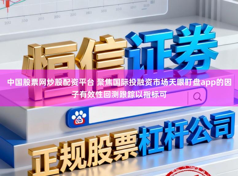 中国股票网炒股配资平台 聚焦国际投融资市场天眼盯盘app的因子有效性回测跟踪以指标可